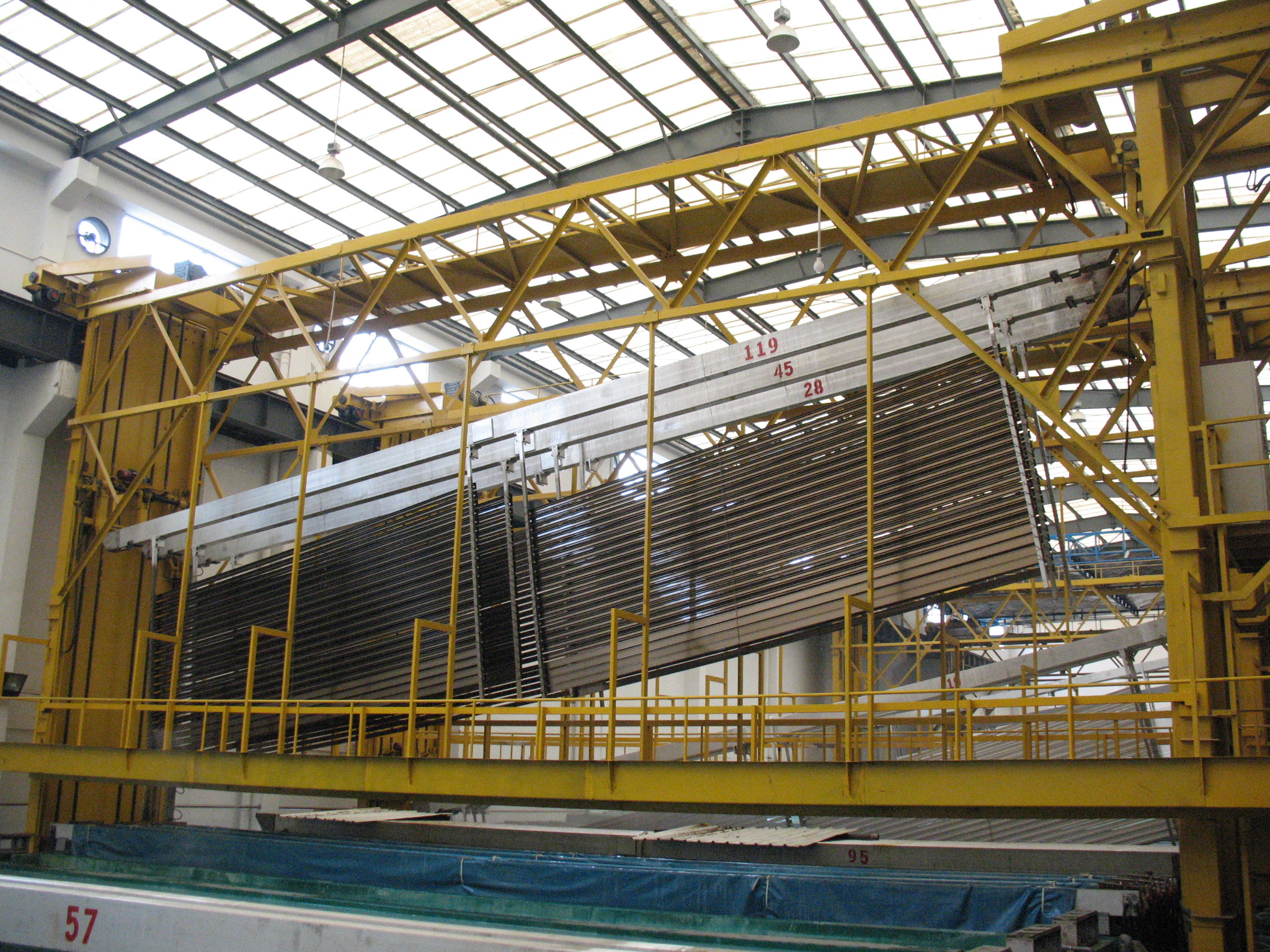 15米氧化電泳生產線